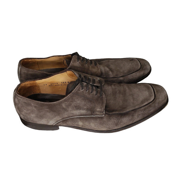 Johnston & Murphy Brown Suede Shoes Made in Italy- Size‎ 10.5 main image 7